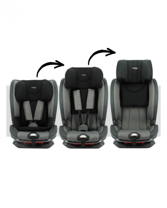 Migo Leader 360DegreesSwivel i-Size Car Seat (40-150 cm) – Isofix & Rotating €159.00 - Image 5