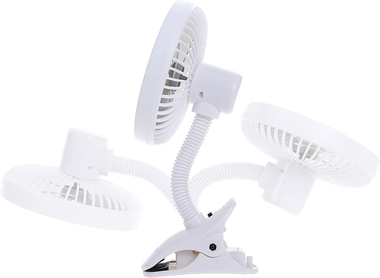 Dreambaby EZY-Fit Deluxe Clip-On Fan - Black/Grey or White/Grey -colour may vary - Image 10