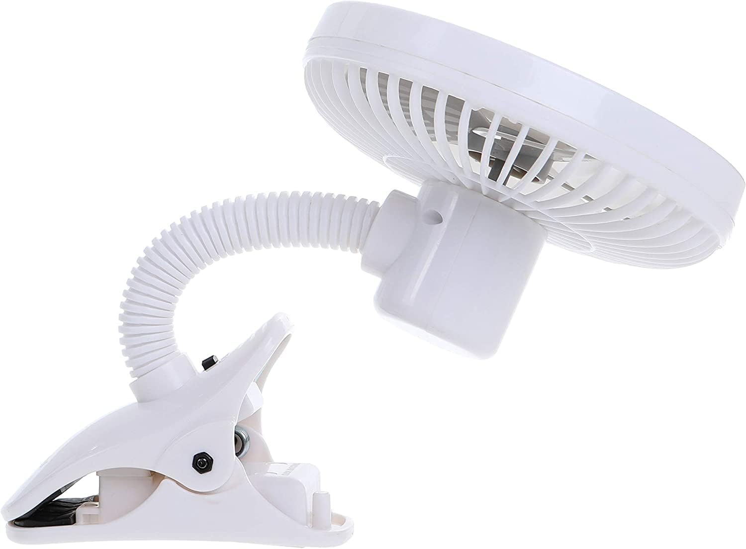 Dreambaby EZY-Fit Deluxe Clip-On Fan - Black/Grey or White/Grey -colour may vary - Image 9