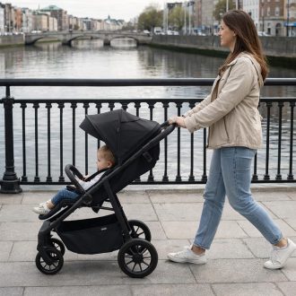 Zummi Nuvo Compact Stroller - Black