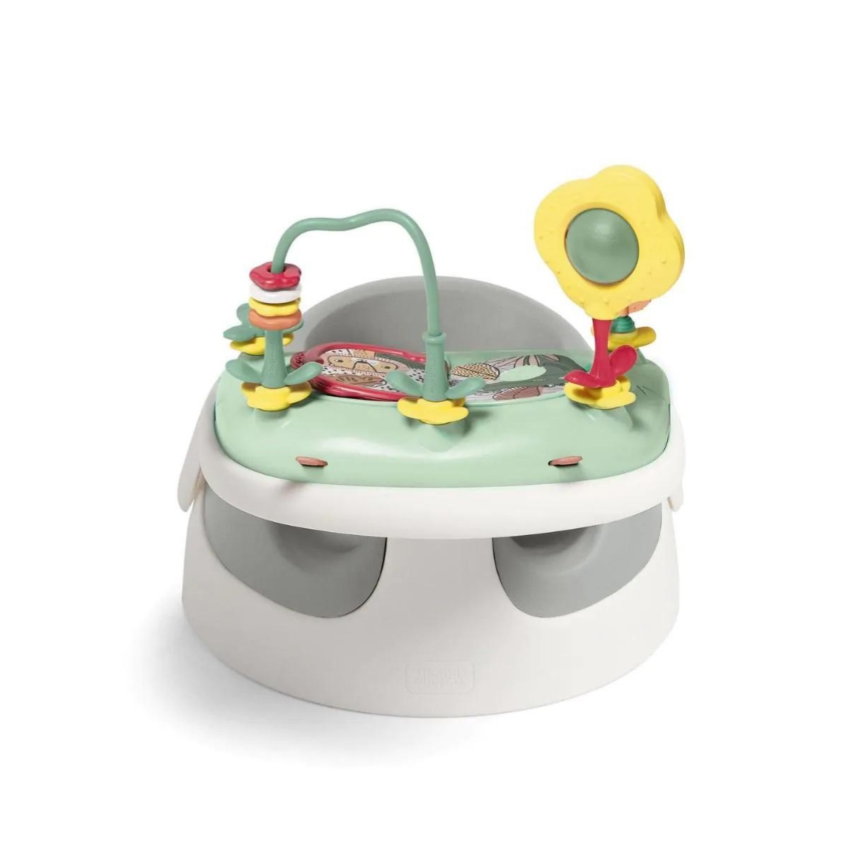 Mamas & Papas Snug Floor Seat with Activity Tray Pebble Grey