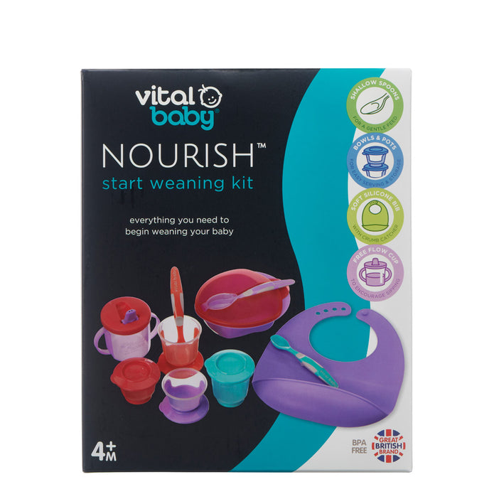 Vital Baby NOURISH start weaning kit - Fizz - Pinks