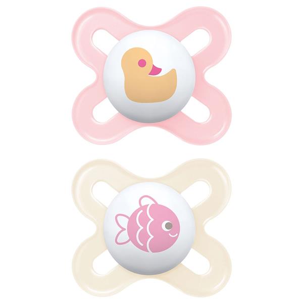 MAM START SOOTHERS 0-2 MONTHS GIRL