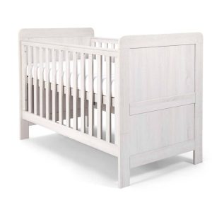 Atlas Cot /Bed 3 in 1 - Nimbus White Wood -STORE COLLECTION