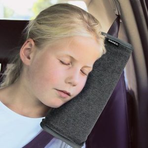 Dooky Seat belt-Cushion - Dark Grey