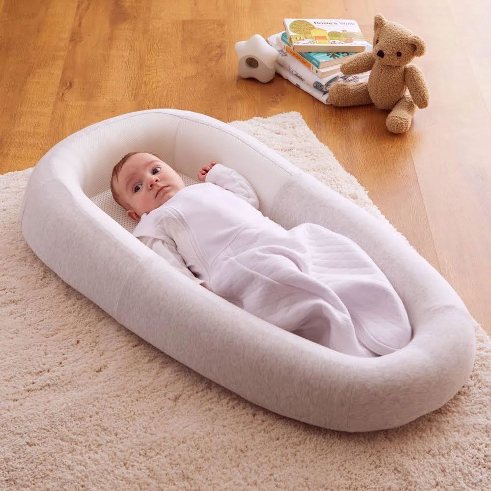Purflo Sleep Tight Baby Bed Spare Cover -Cotton Clouds