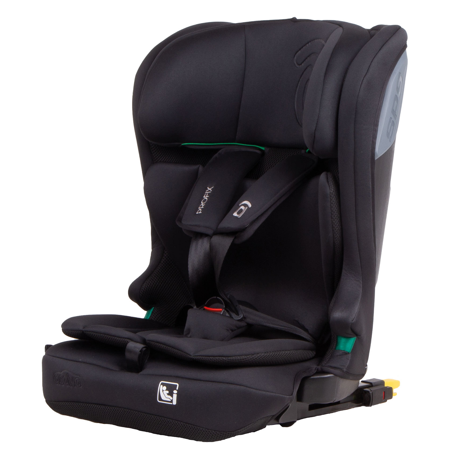 Asalvo Profix Car Seat I Size 76 - 150 cm, Profix/Black