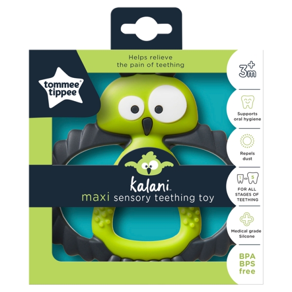 TOMMEE TIPPEE KALANI MAXI SENSORY TEETHING TOY GREEN