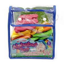 Wet N Stick Alphabet Set