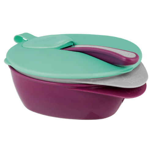 Tommee Tippee On The Go Spoon And Bowl With Cover