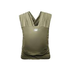Gaia Baby Stretchy Baby Wrap 100% Organic Cotton - Khaki green