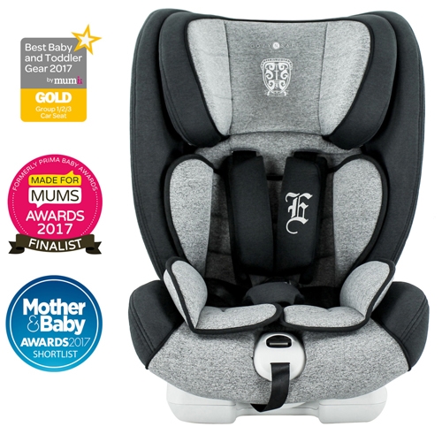 Cozy ‘n’ Safe Excalibur Group 1/2/3 Car Seat Black/Grey