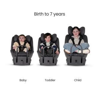 Perform - New Extended Rear-Facing Car Seat Iconic Black Pre Order now available