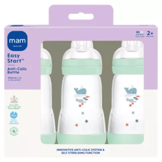 MAM EASY START BOTTLES 2 MONTHS+ Green
