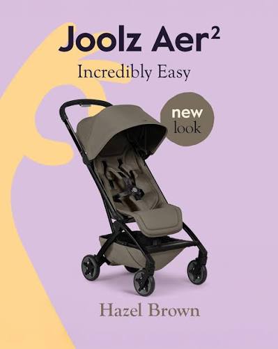 Joolz Aer² Hazel Brown Includes Rain Cover , Bumper Bar & Comfort Cover Bundle Deal