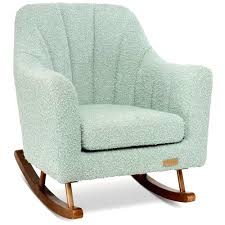 Jonah Mini Me Children's Rocking Chair - Boucle Ocean Stone - Stock Due End July - Image 3