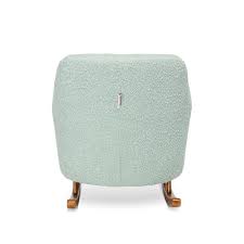 Jonah Mini Me Children's Rocking Chair - Boucle Ocean Stone - Stock Due End July - Image 2
