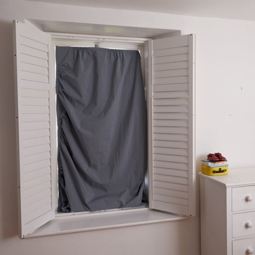 Koodi Just Like Night Bedtime Blackout Blind - Rain Cloud H130 x W198 cm