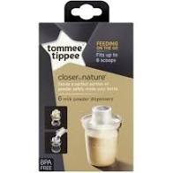 Tommee Tippee 6 Milk Powder Dispensers