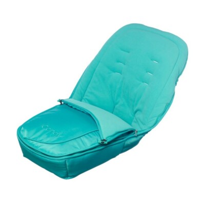 iCandy Apple 2 Pear Flavor footmuff cleanance line - Bluebell only €20