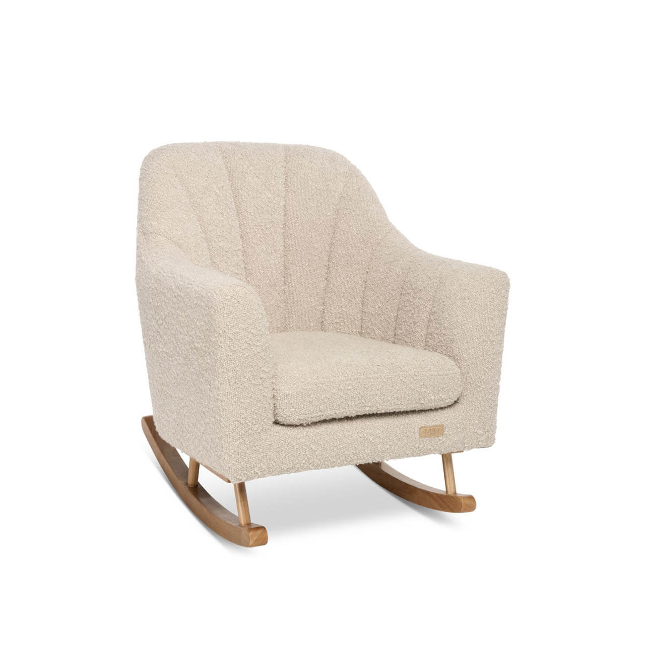 Jonah Mini Me Children's Rocking Chair - Boucle Mushroom Stock Due End July - Image 10