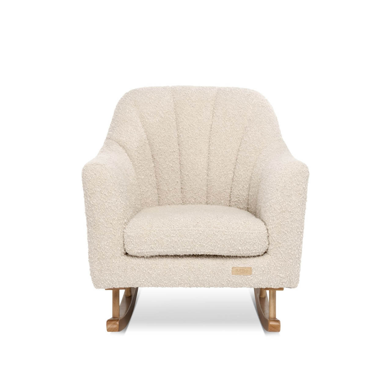 Jonah Mini Me Children's Rocking Chair - Boucle Mushroom Stock Due End July - Image 3