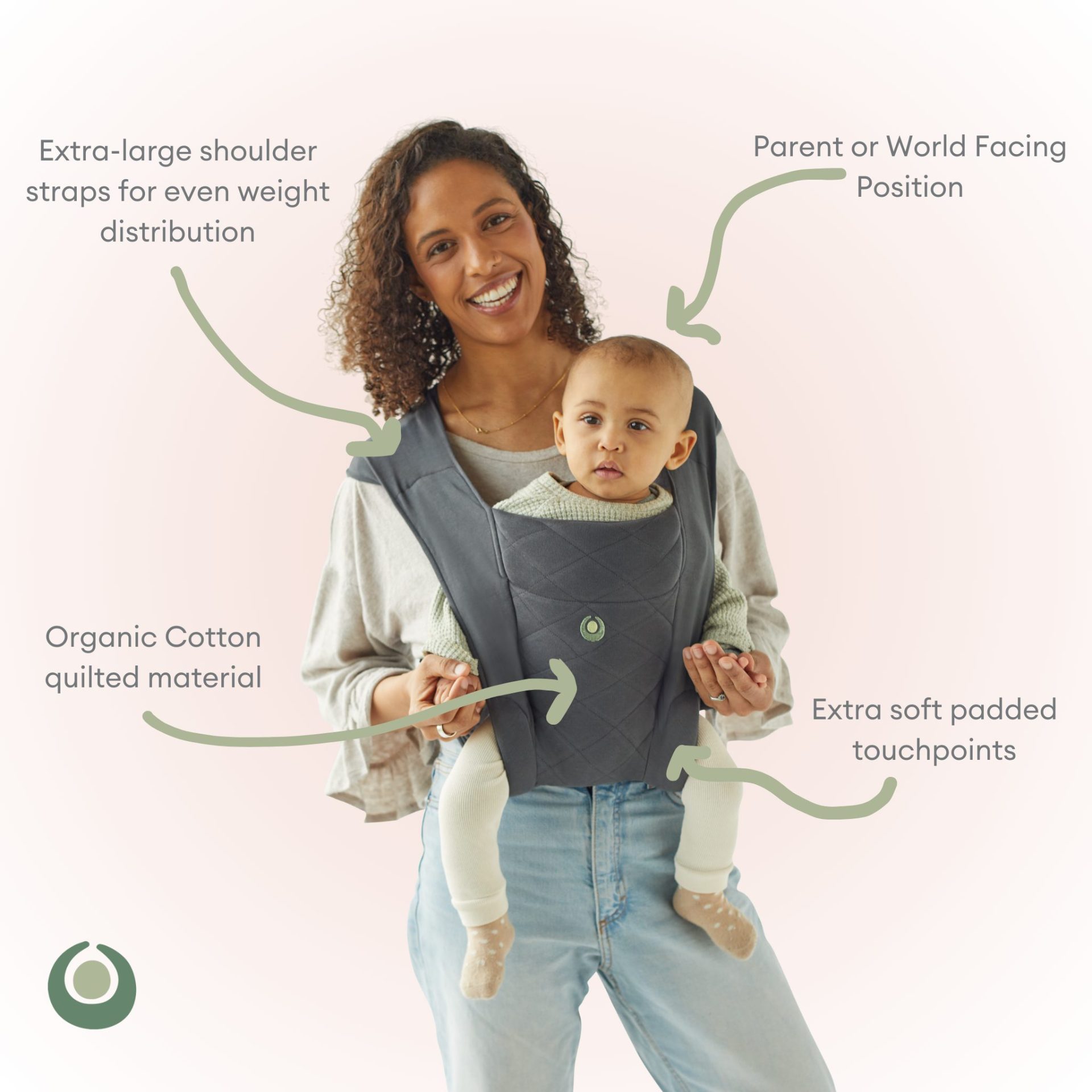 Gaia Baby | Soft Newborn+ Carrier