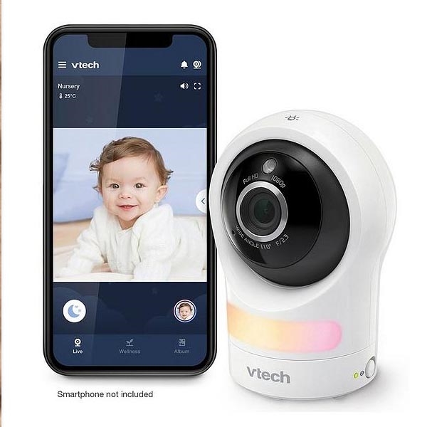 VTech RM9761 Smart Wi-Fi 1080p Pan & Tilt Baby Camera
