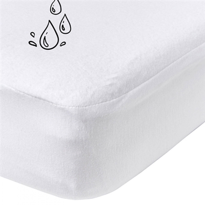 LITTLE BUBZ WATERPROOF PROTECTOR COT 63X125