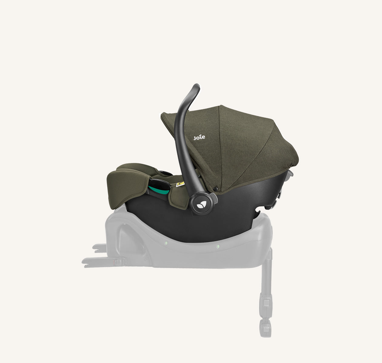 Joie iSnug2 iSize Car Seat & Joie i-Base 2 ISOFIX Base (non-rotating) Fern - Image 3