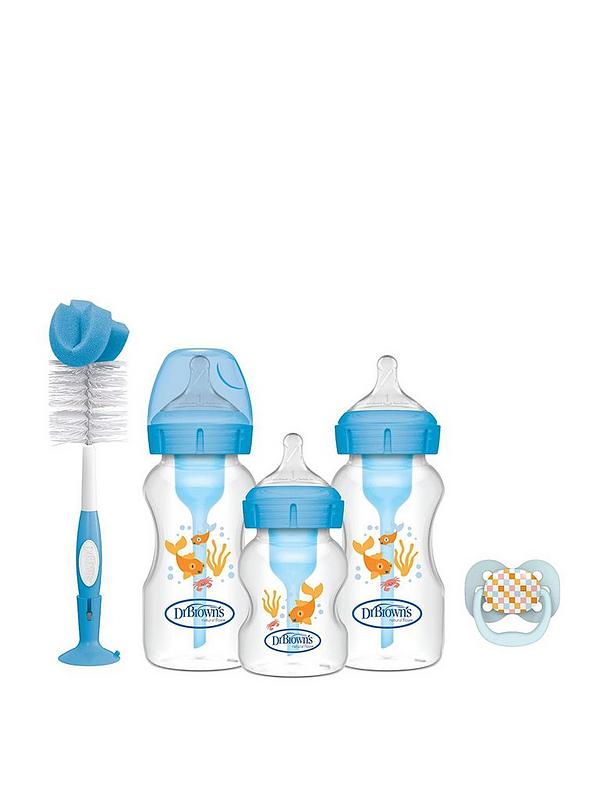 Dr Browns Options + Blue Bottle Gift Set