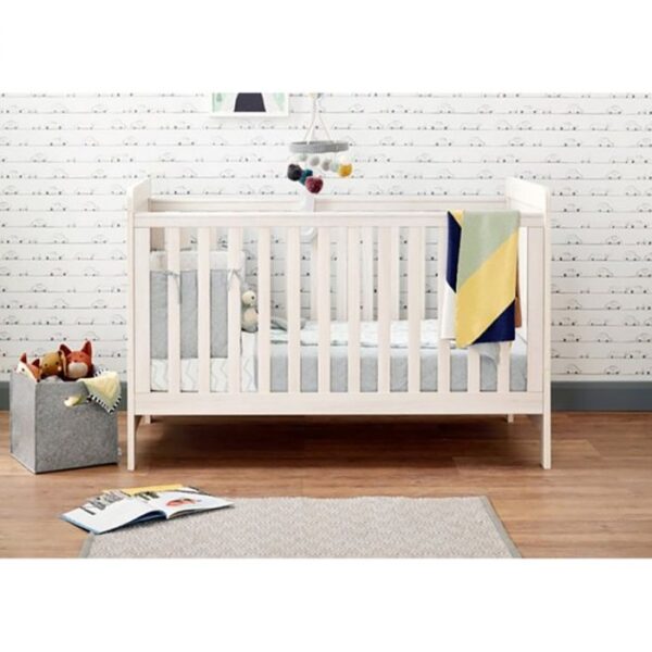 Atlas Cot Bed in Nimbus White STORE COLLECTION ONLY - Image 5