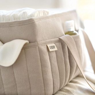 Mamas & Papas Nappy Caddy – Cashmere Waffle