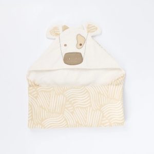 Tutti Bambini Hooded Towel - Clemi Cow