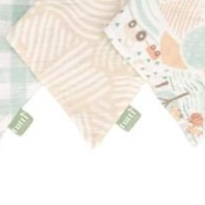 Tutti Bambini Muslin Bandana Bibs 3 Pack - Good Life