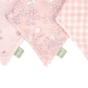 Tutti Bambini Muslin Bandana Bibs 3 Pack - Tiny Tails